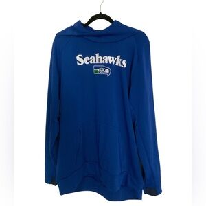 Nike Seattle Seahawks Mens NFL Rewind Club Logo Pullover Hoodie Size Xl